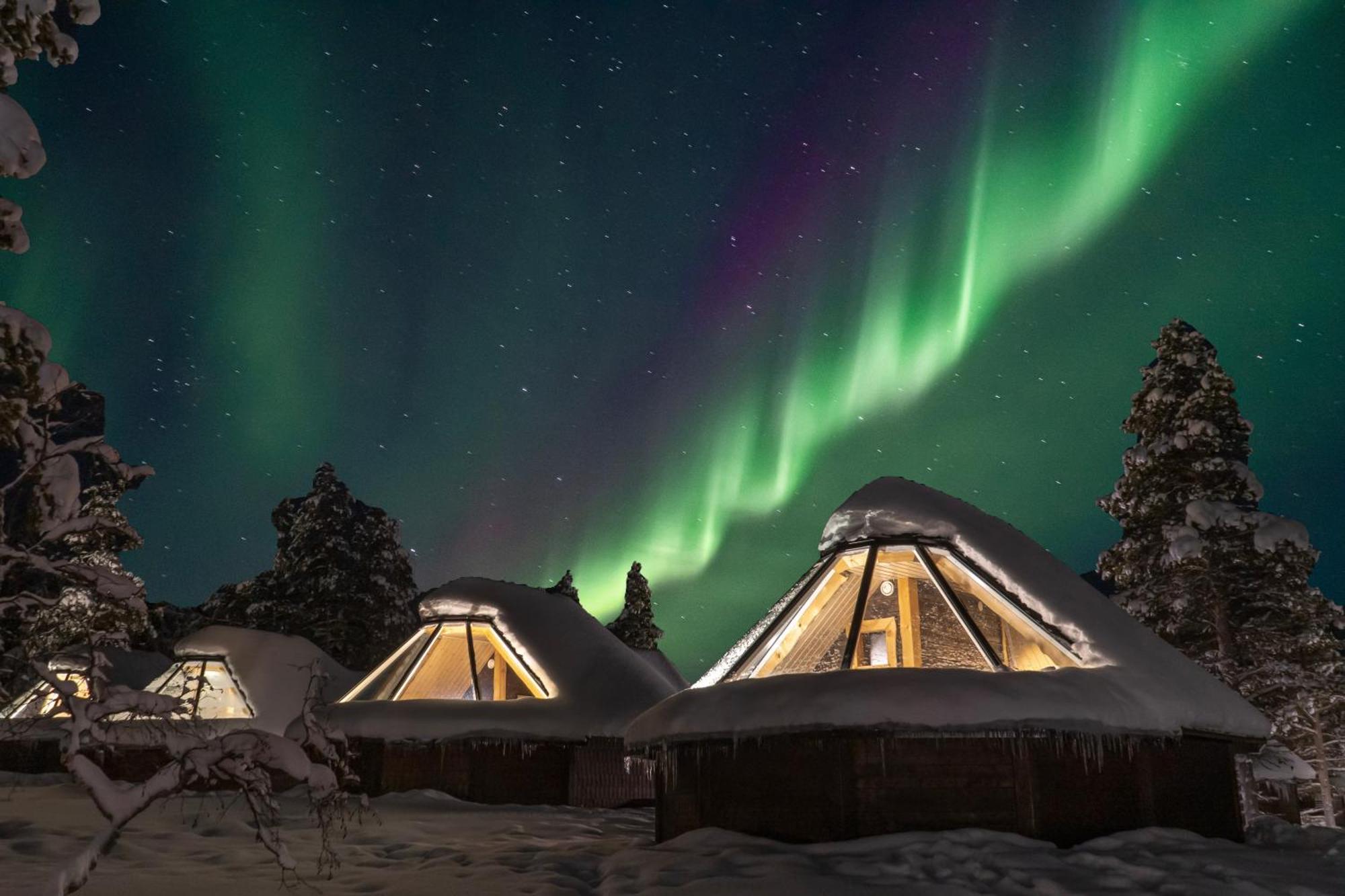 Wilderness Hotel Nellim&Igloos Esterno foto